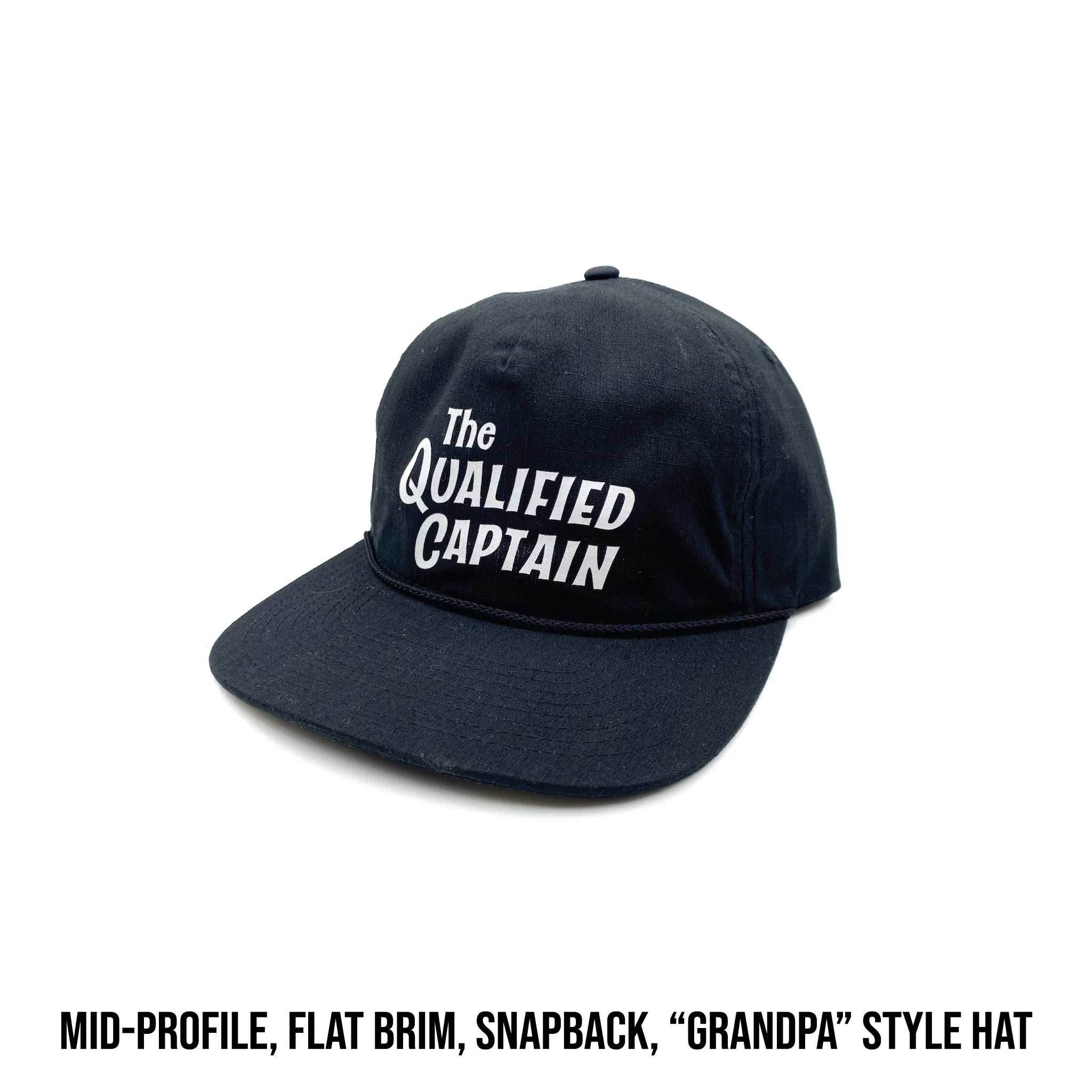 Qualified Script Logo Hats - Image 15