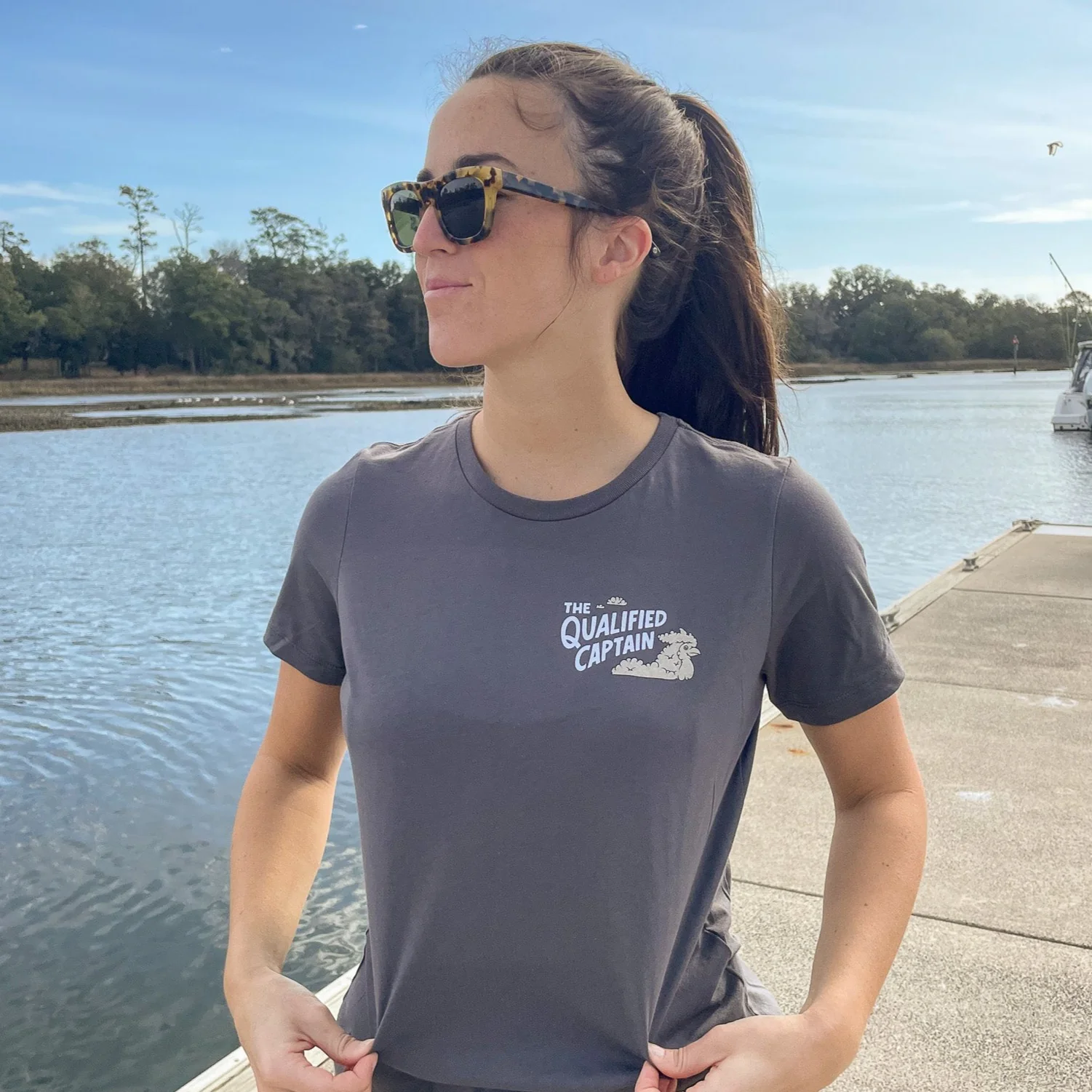 Womens Rooster Tail Tee - Image 4